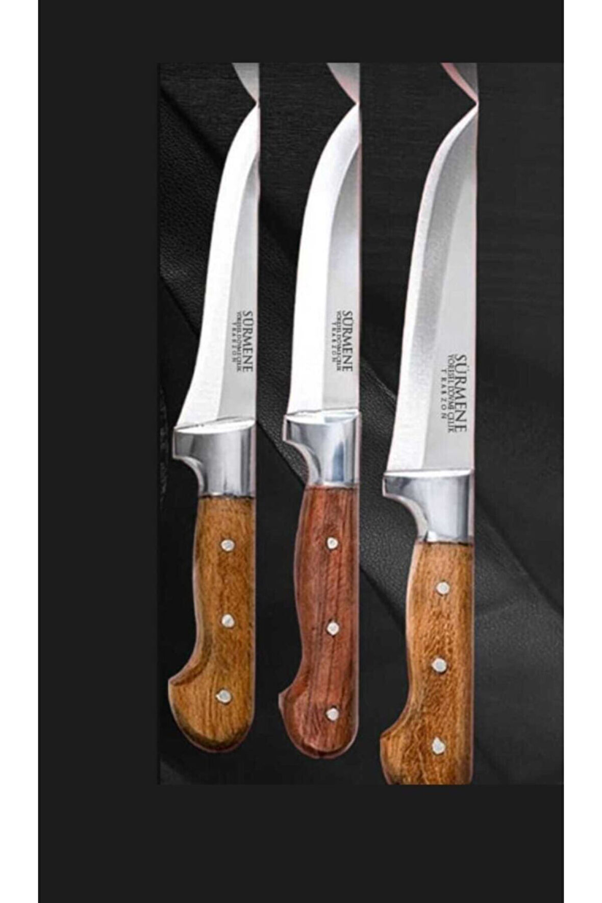 El Yapımı 3 Lü Bıçak 0,1,2 Nolu Her Alanda Kullanılacak Bıçaklar