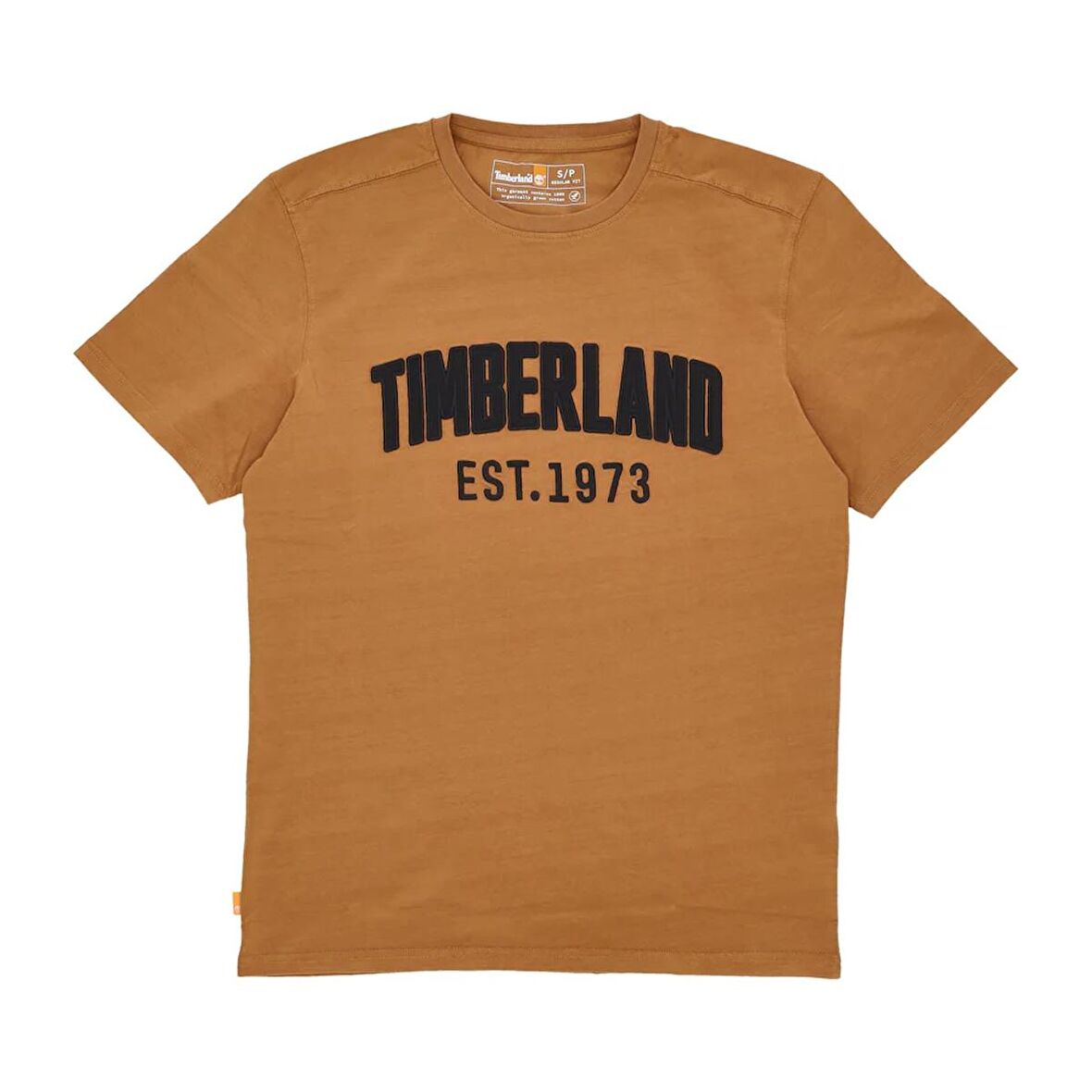 Timberland Erkek Tişört Modern Wash Brand Carrier