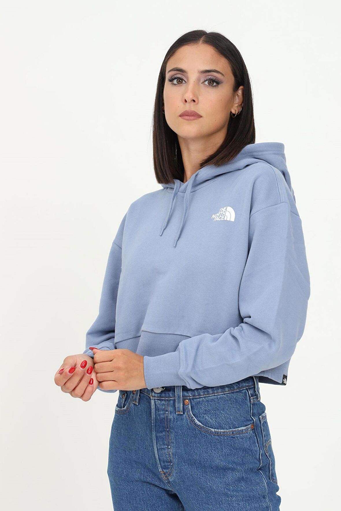 The Northface Kadın TREND CROP HOODIE - EU Svetşört