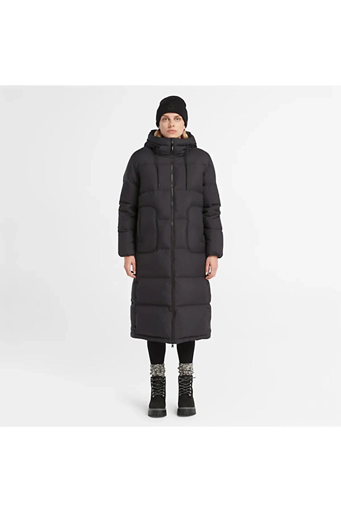 Recycled Down Long Puffer Jacket