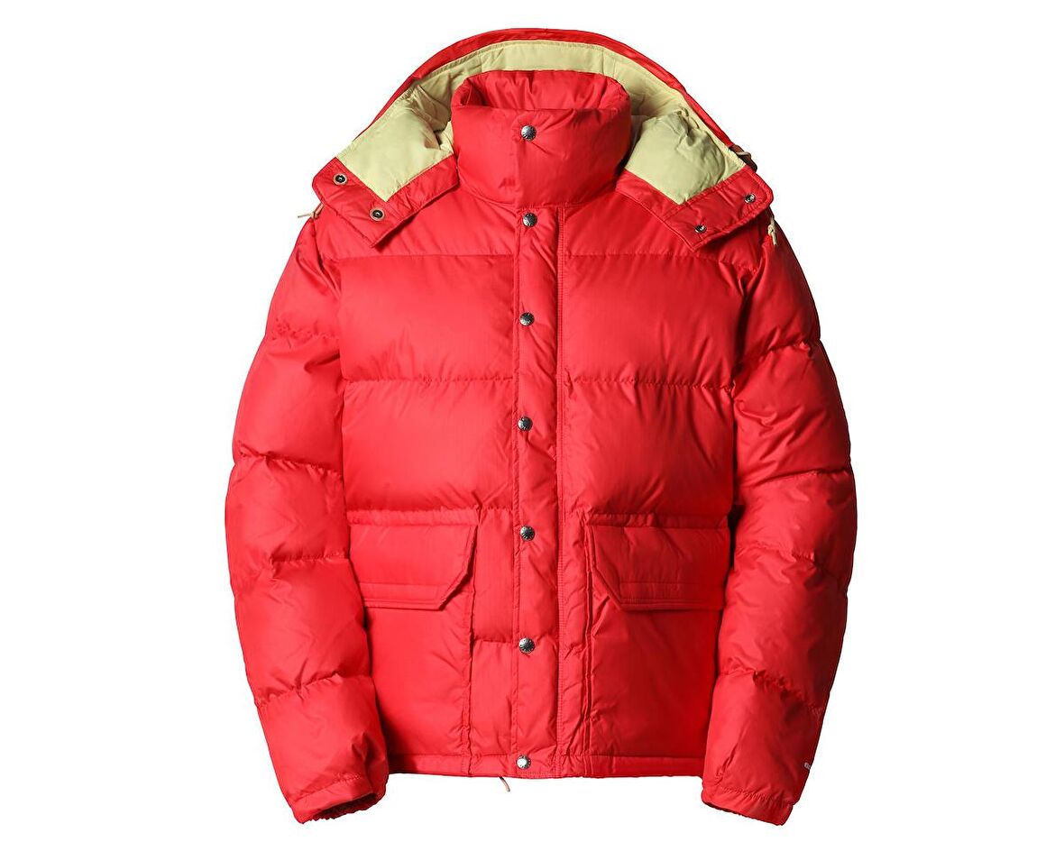 M 71 Sierra Down Short Jacket Erkek Outdoor Montu NF0A7US36821 Kırmızı