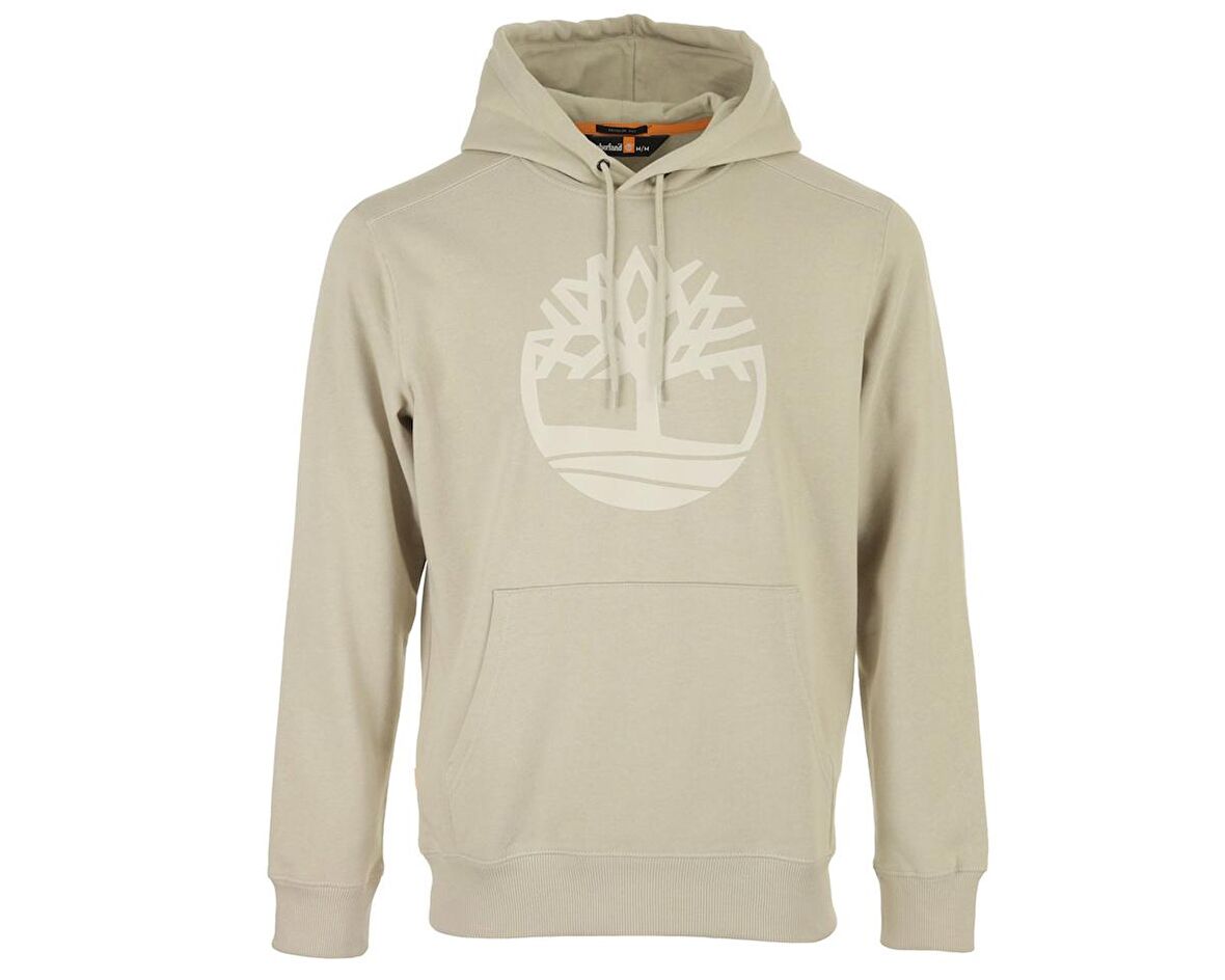 Timberland Core Logo P/O Hood Bb Erkek Günlük Sweatshirts TB0A2BJHCY21 Krem