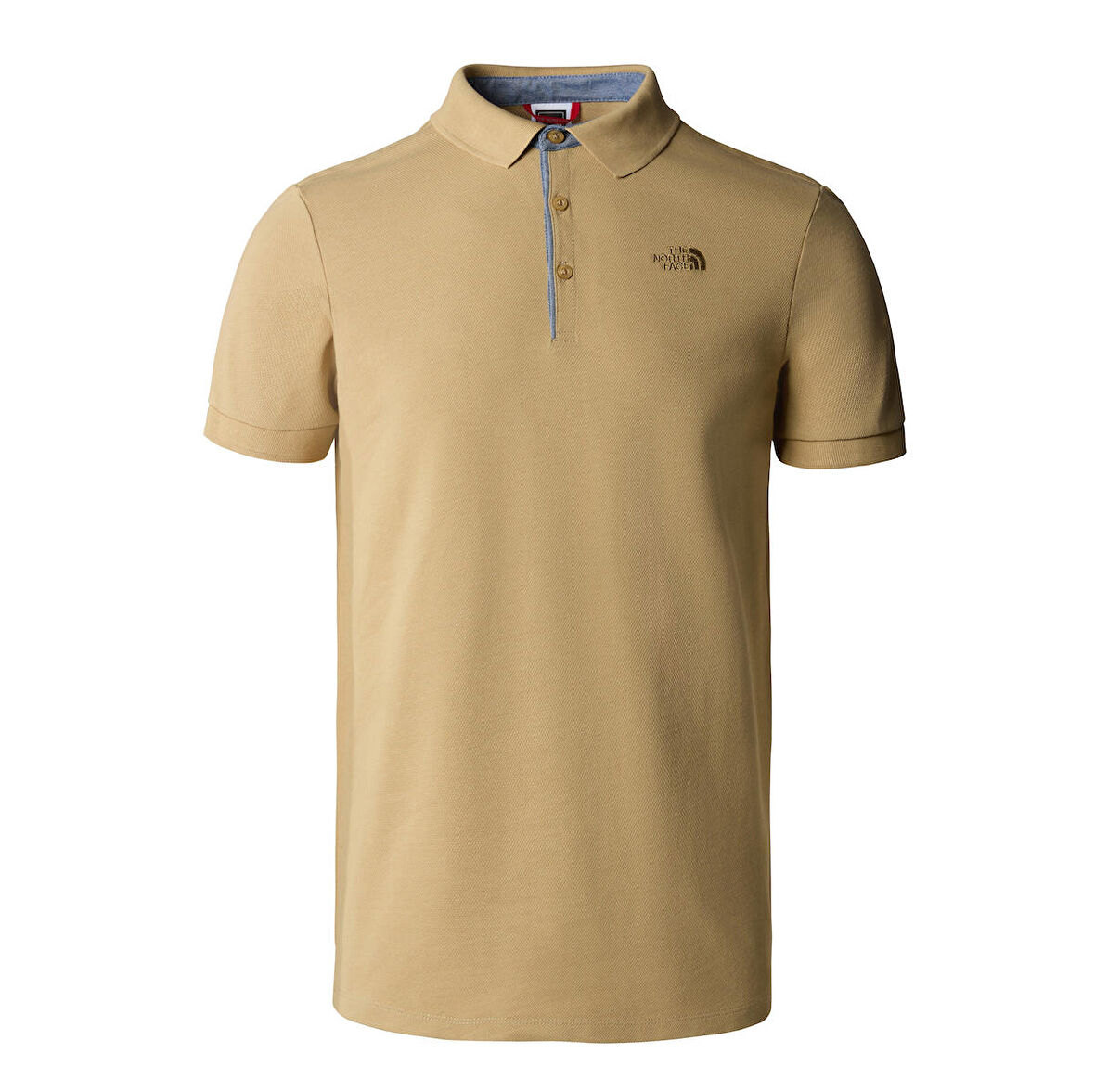 F00CEV4LK51-R The North Face M Premıum Polo Pıquet-Eu Erkek T-Shirt Sarı