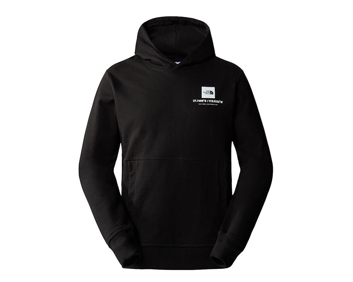 The North Face M Coordinates Hoodie Erkek Outdoor Sweatshirts NF0A826UJK31 Siyah