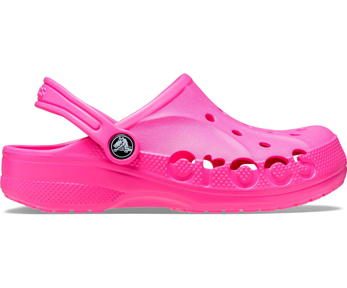 Crocs Baya Clog Çocuk Terlik 207013-6QQ Electric Pink