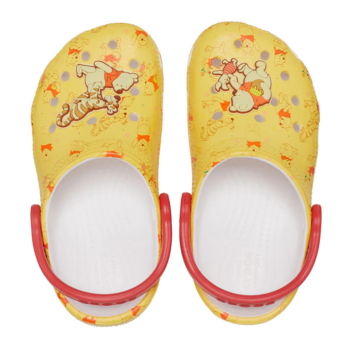 208358-94S-94S Crocs Classic Disney Winnie The Poohcgt &amp;Ccedil;ocuk Terlik Sarı