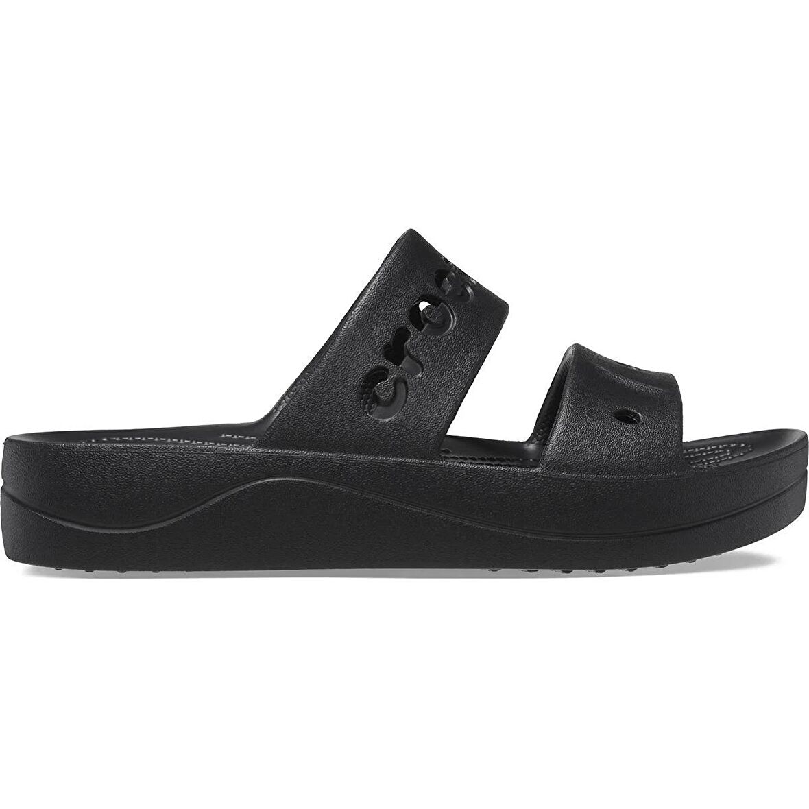 Crocs Baya Platform Sandal Kadın Terlik 208188-001 Black