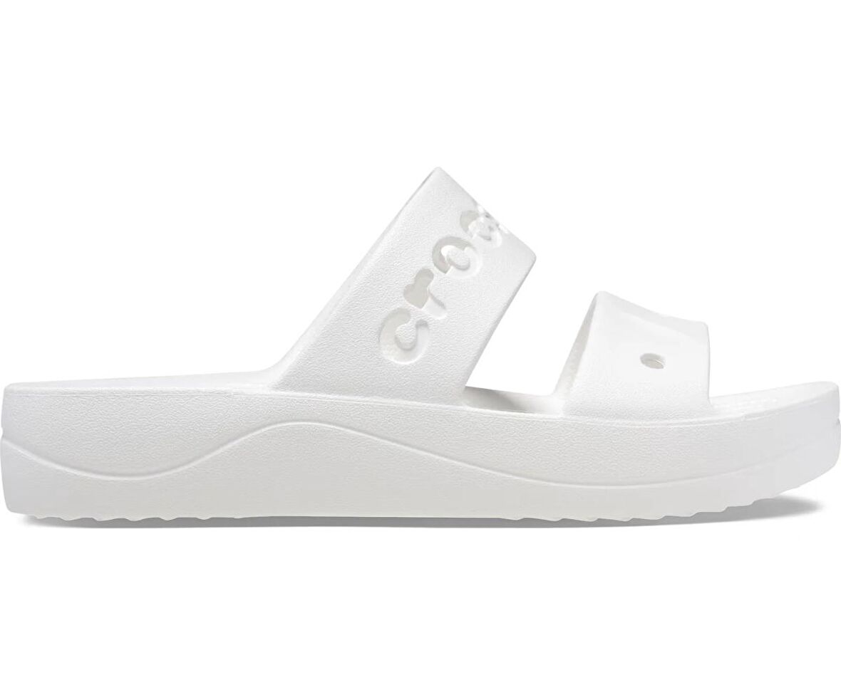 Crocs Baya Platform Sandal Kadın Terlik 208188-100 White