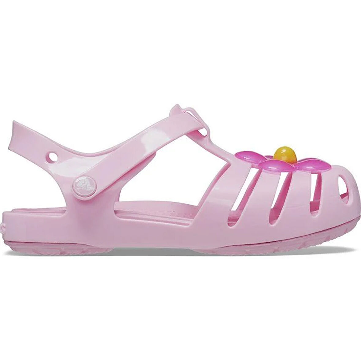 Crocs Isabella Charm Sandal T Çocuk Terlik 208455-6S0 Flamingo