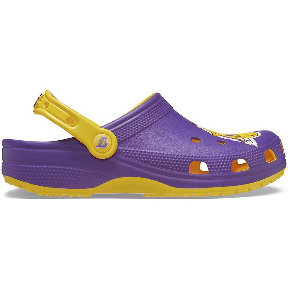 Crocs NBA Los Angeles Lakers Cls Clg Unisex Terlik 208650-75Y Sunflower