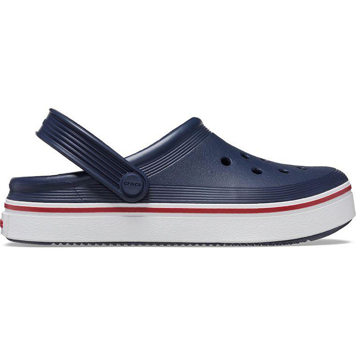 Crocs Off Court Clog K Çocuk Terlik 208477-4CC Navy/Pepper