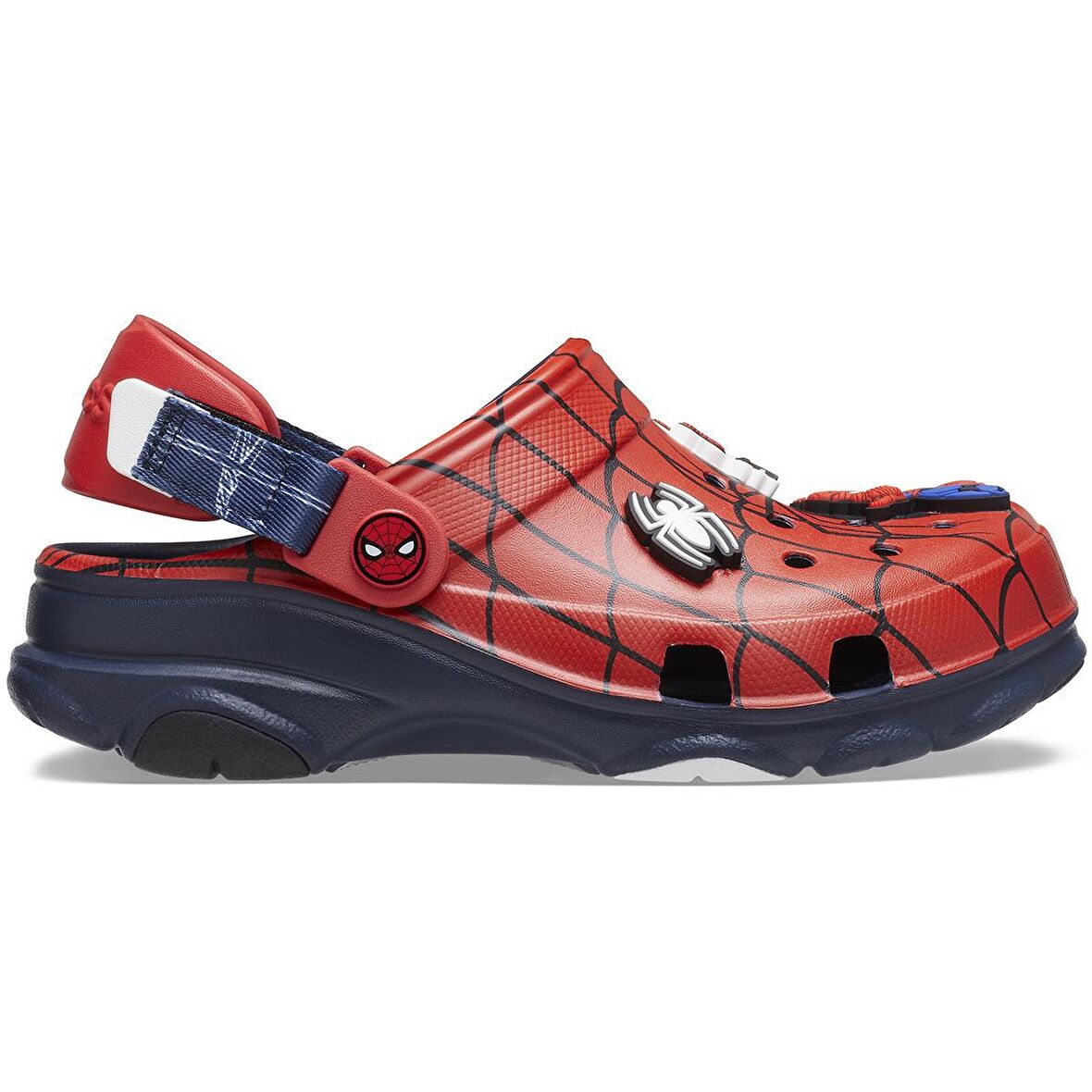 Crocs Team SpiderMan All TerrainClgK Çocuk Terlik 208786-410 Navy