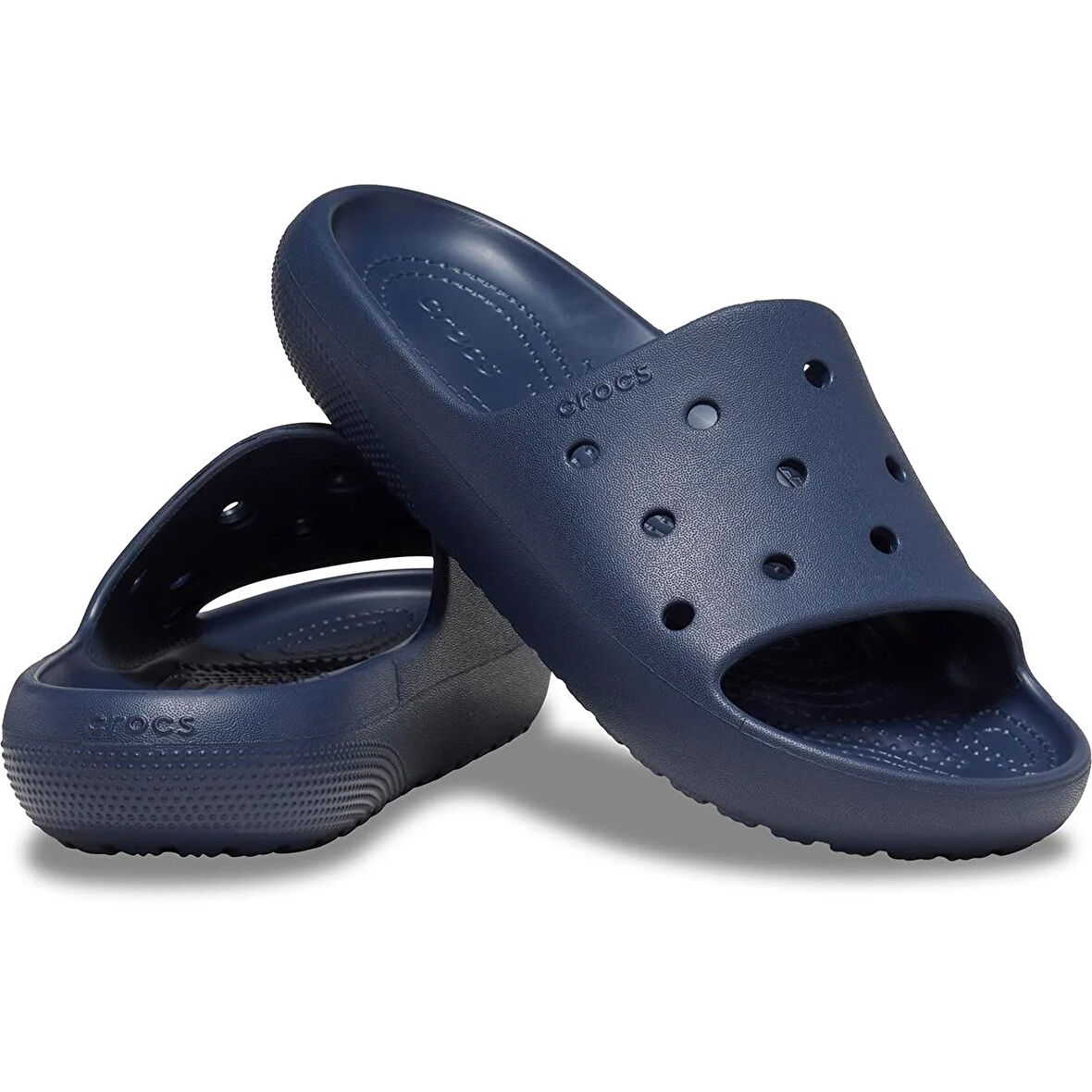 Crocs Classic Slide v2 Unisex Terlik 209401-410 Navy