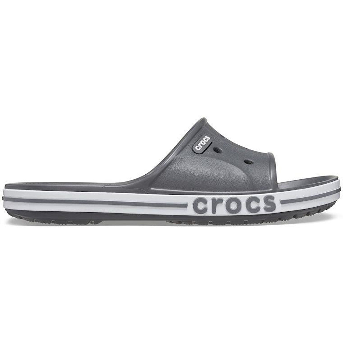 Crocs Bayaband Slide Unisex Terlik 205392-0DA Slate Grey