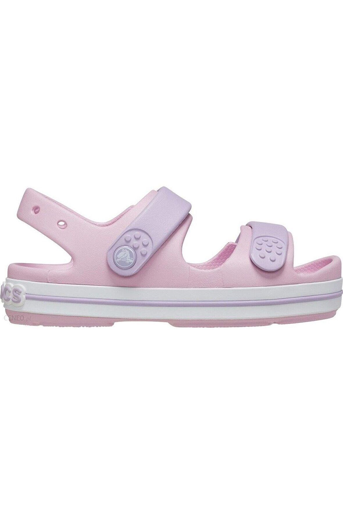 Crocs Crocband Cruiser Sandal K Pembe Kız Çocuk Sandalet 209423_84I