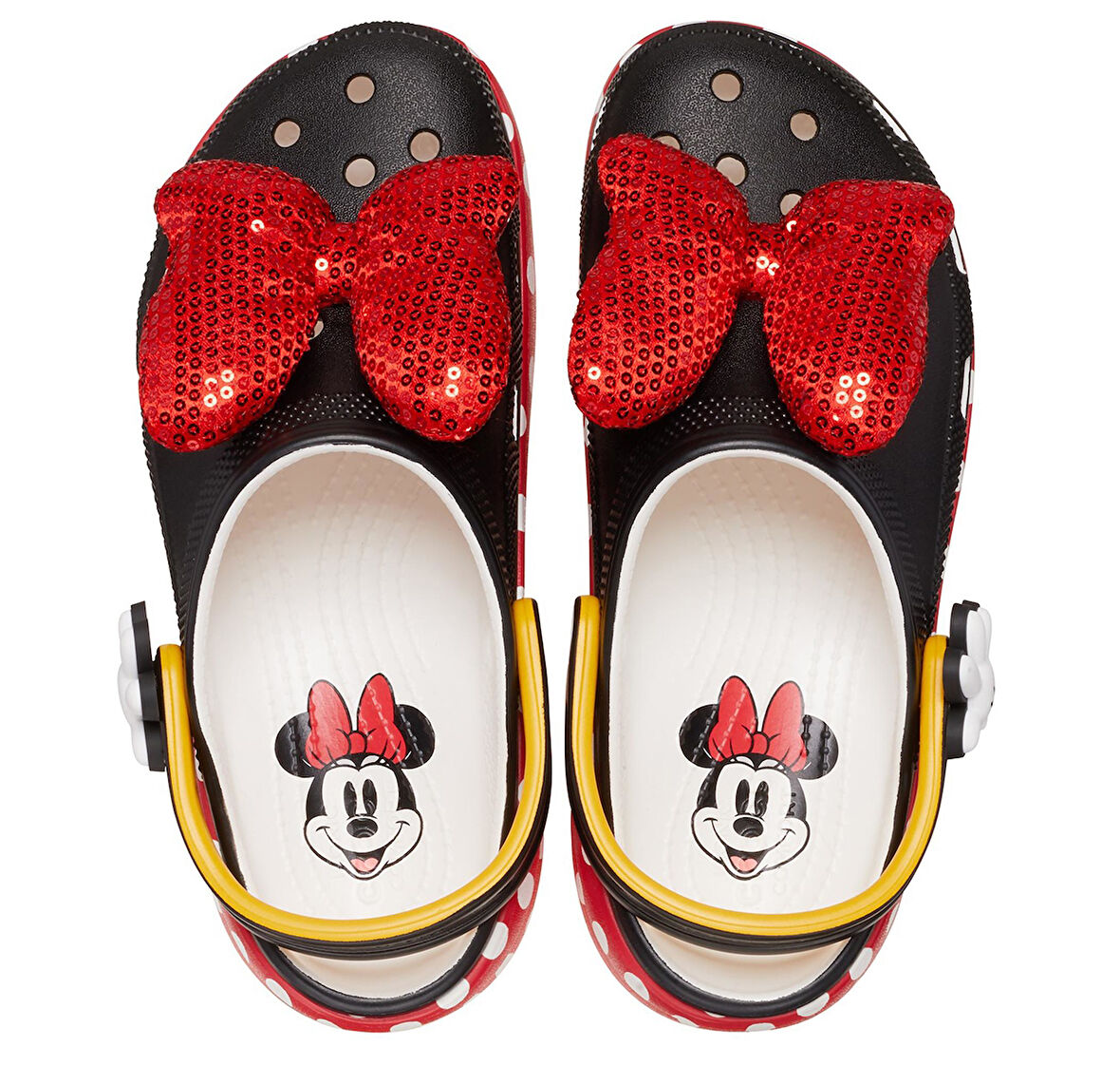 209896-100 Crocs Minnie Cls Platform Clg W Kadın Terlik Siyah