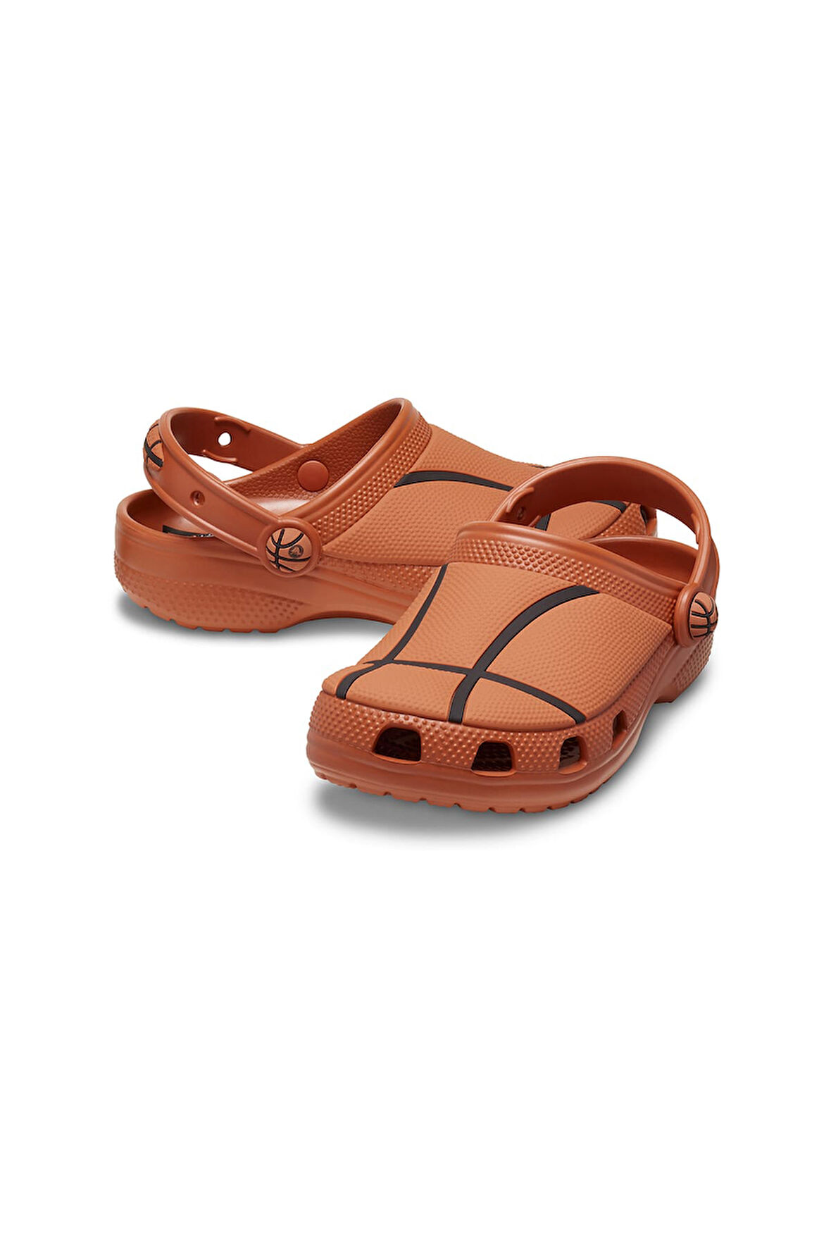 Unisex Çocuk Classic Basketball Clog K Terlik - Turuncu | 30-31