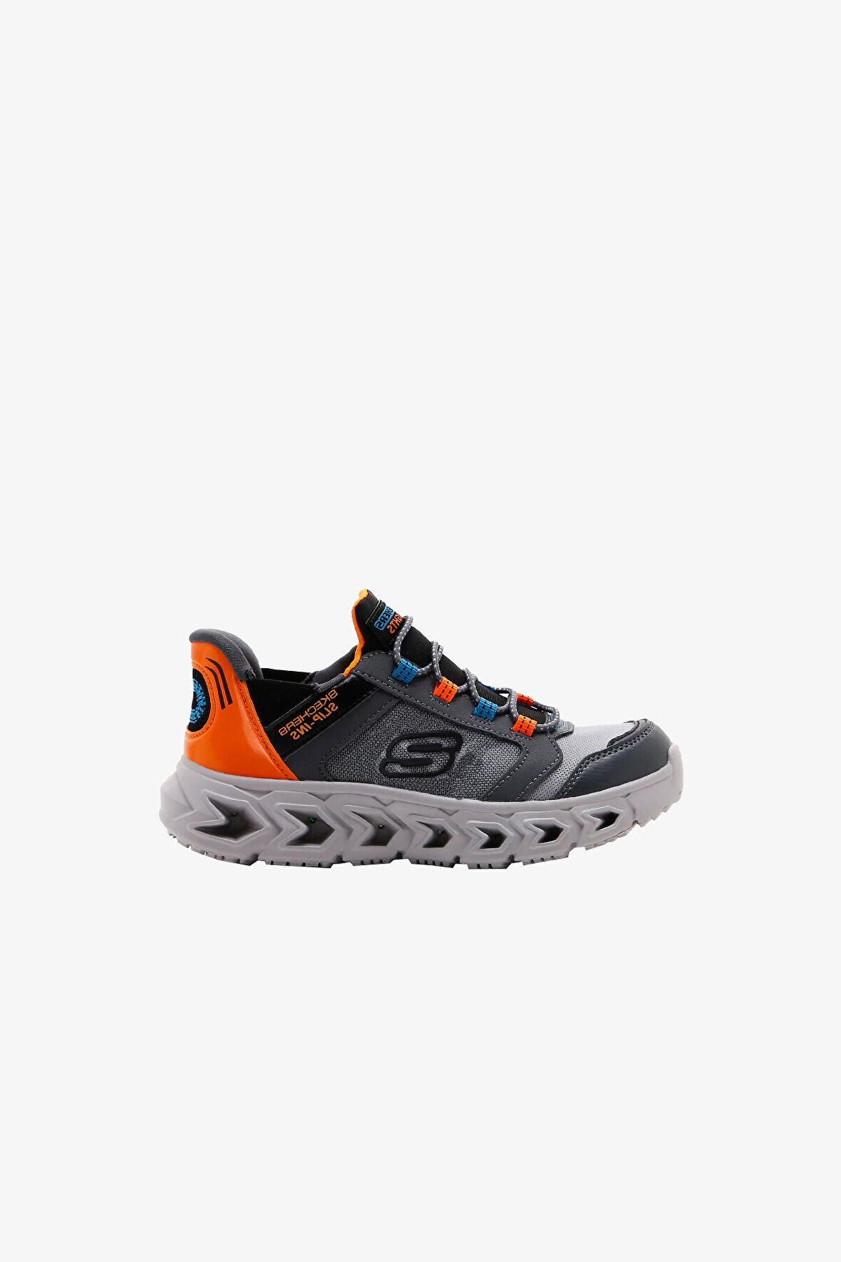 Skechers Hypnoflash 2.0 Odelux Çocuk Gri Sneaker 403843L CCOR