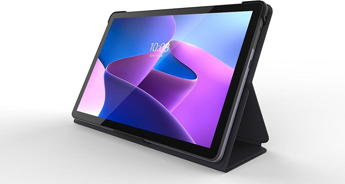 LENOVO Tab M10 Folio Kılıf Gri