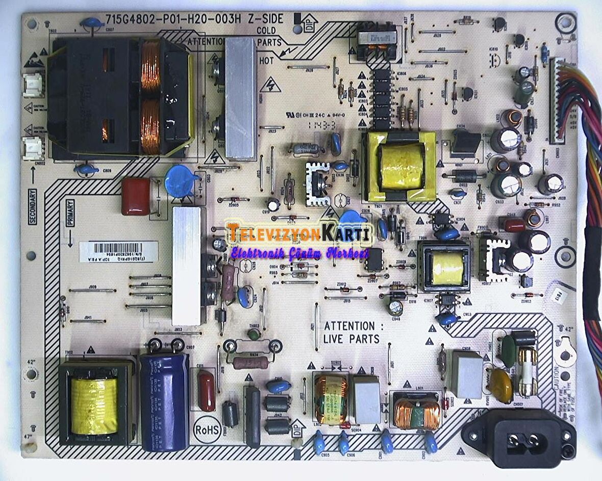 715G4802-P01-H20-003H, PWTVBQG1GPR1, Philips 42PFL3606H/12, Power Board, LC420WUY (SC)(B1)