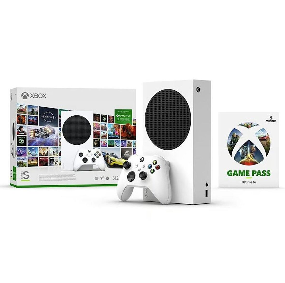 Microsoft Series S 512GB Oyun Konsolu + 3 Ay Gamepass Ultimate