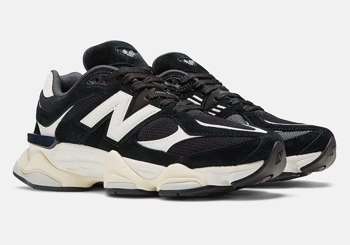 New Balance 9060 Black White Unisex Sneaker (Dar Kalıp)