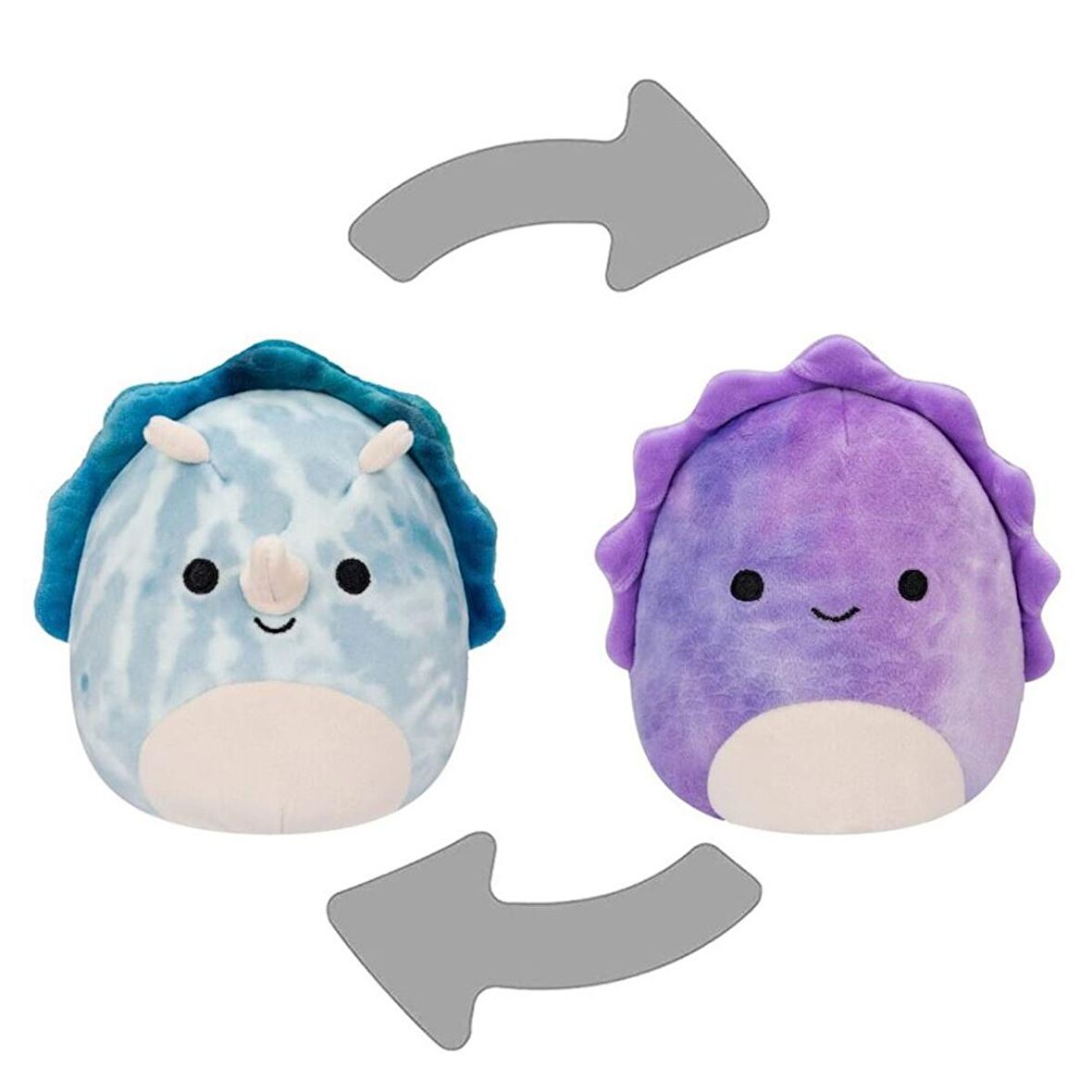 Squishmallows Flip-A-Mallows Delilah & Jerome 13cm