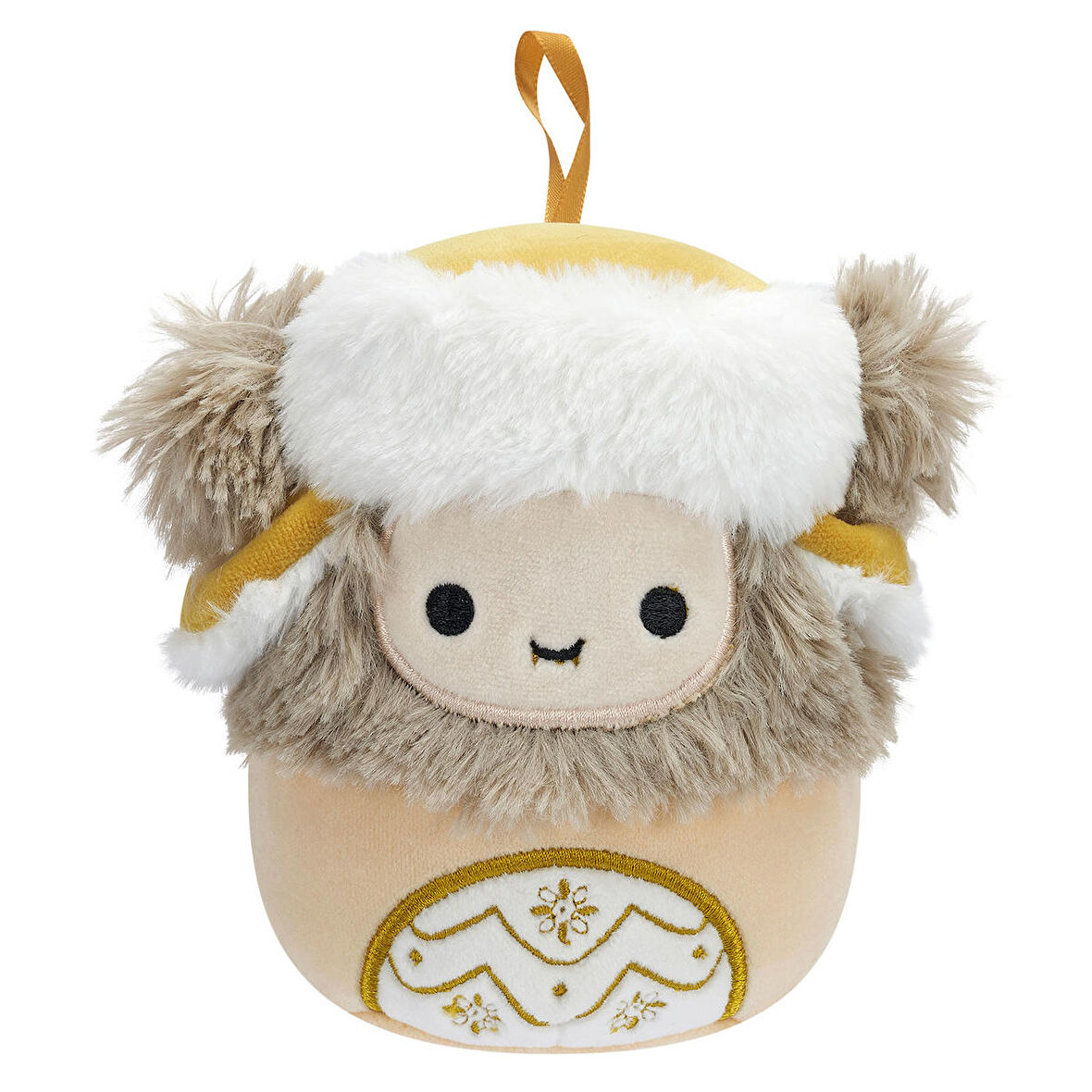 Squishmallows Yılbaşı Süsü - Yeti Dray 10cm