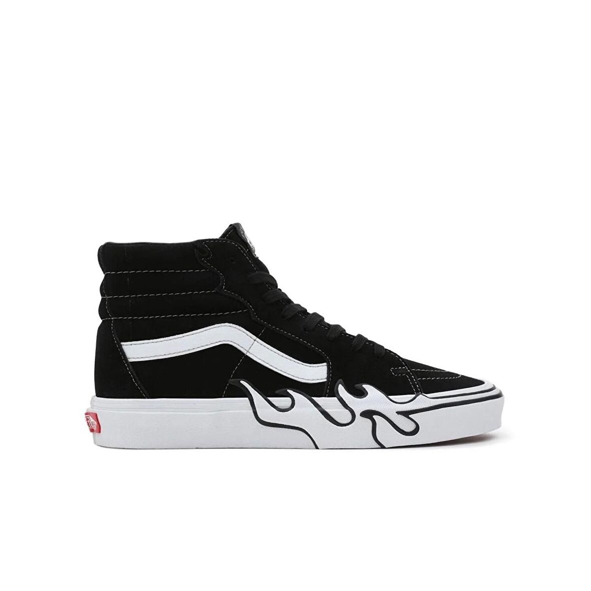 Vans Sk8-Hi Flame Unisex Siyah Sneaker