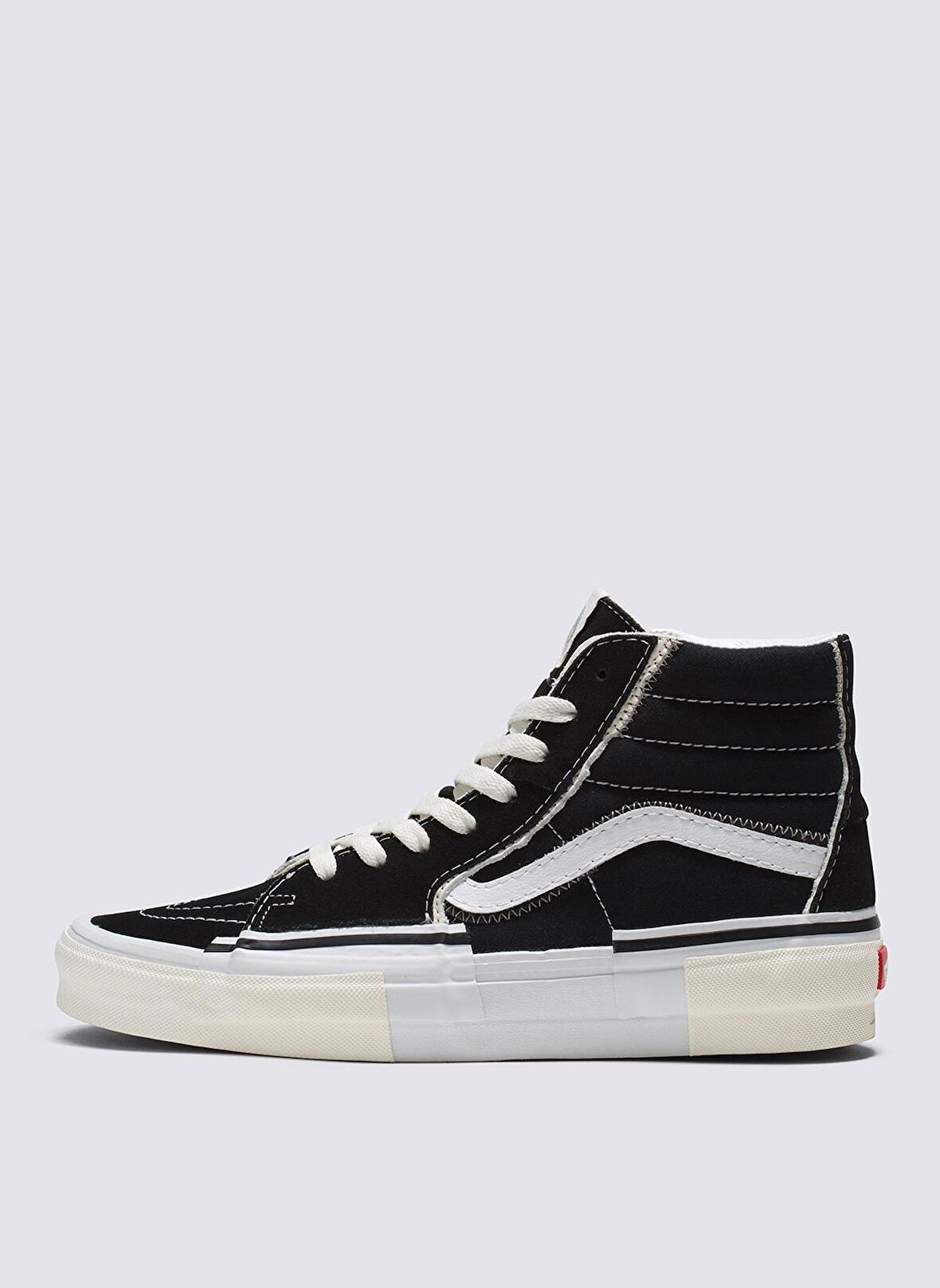 Vans Siyah Erkek Lifestyle Ayakkabı VN0005UK6BT1 SK8-Hi Reconstruct