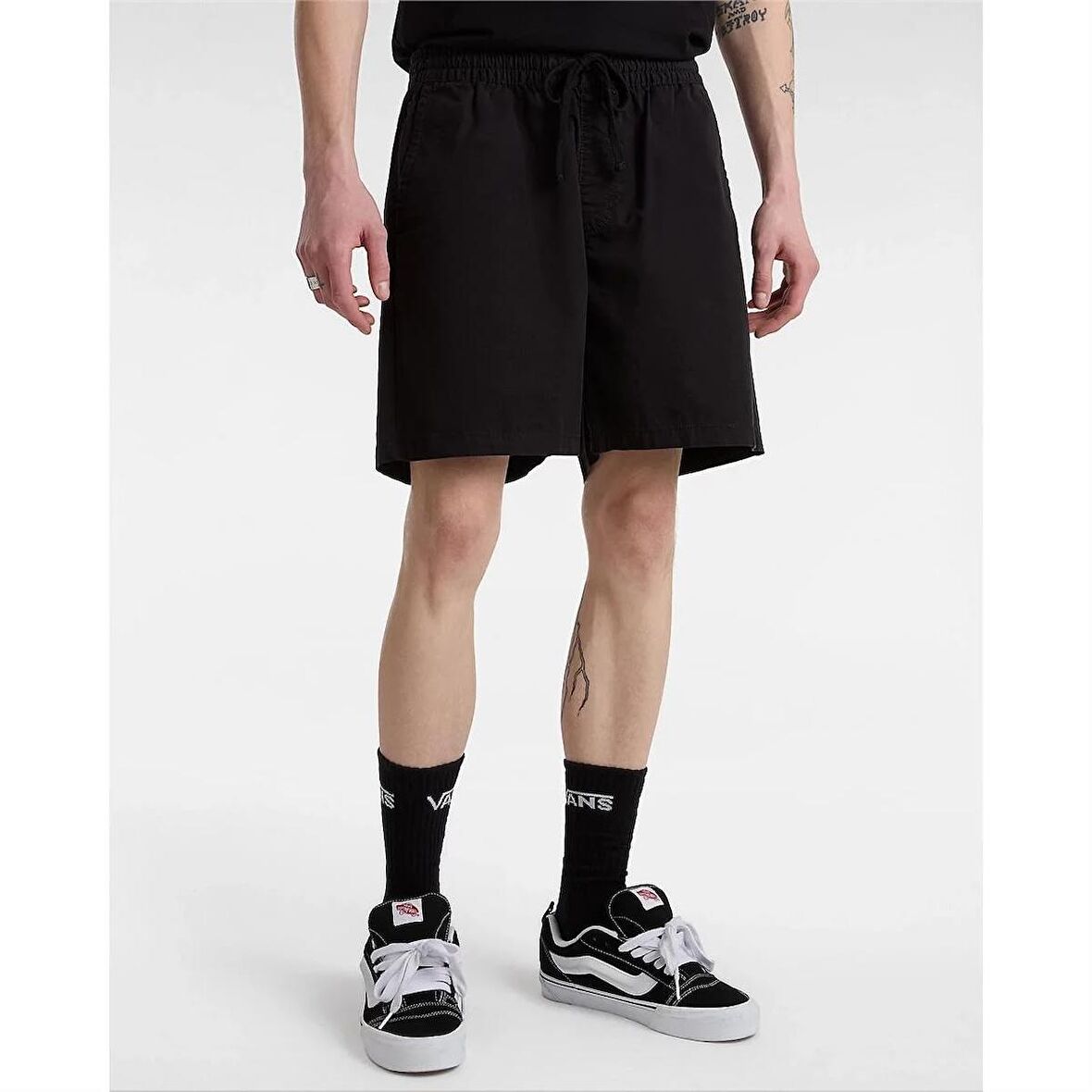 Vans Mn Range Relaxed Elastıc Short Siyah Erkek Şort