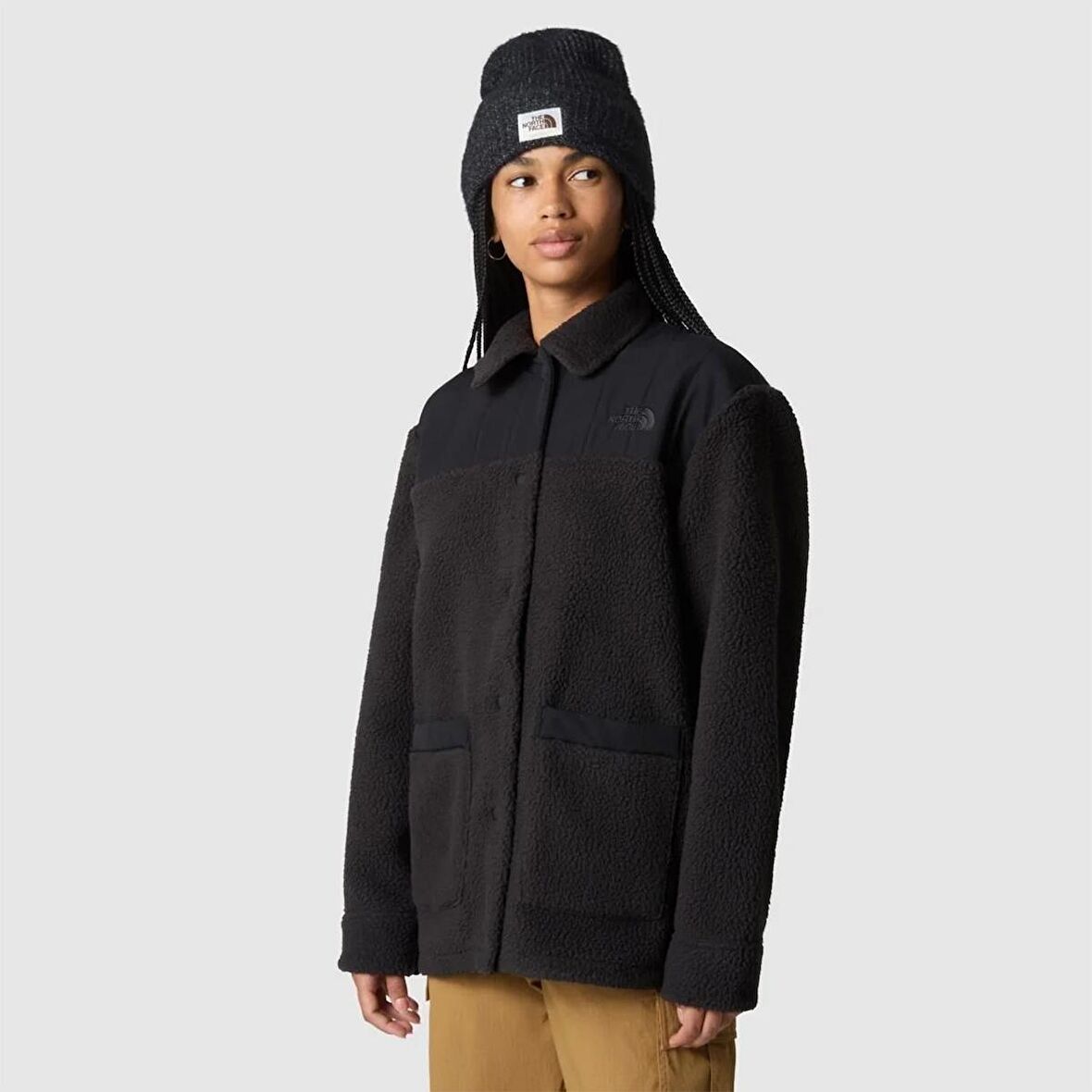 The North Face Cragmon Fleece Kadın Siyah Ceket