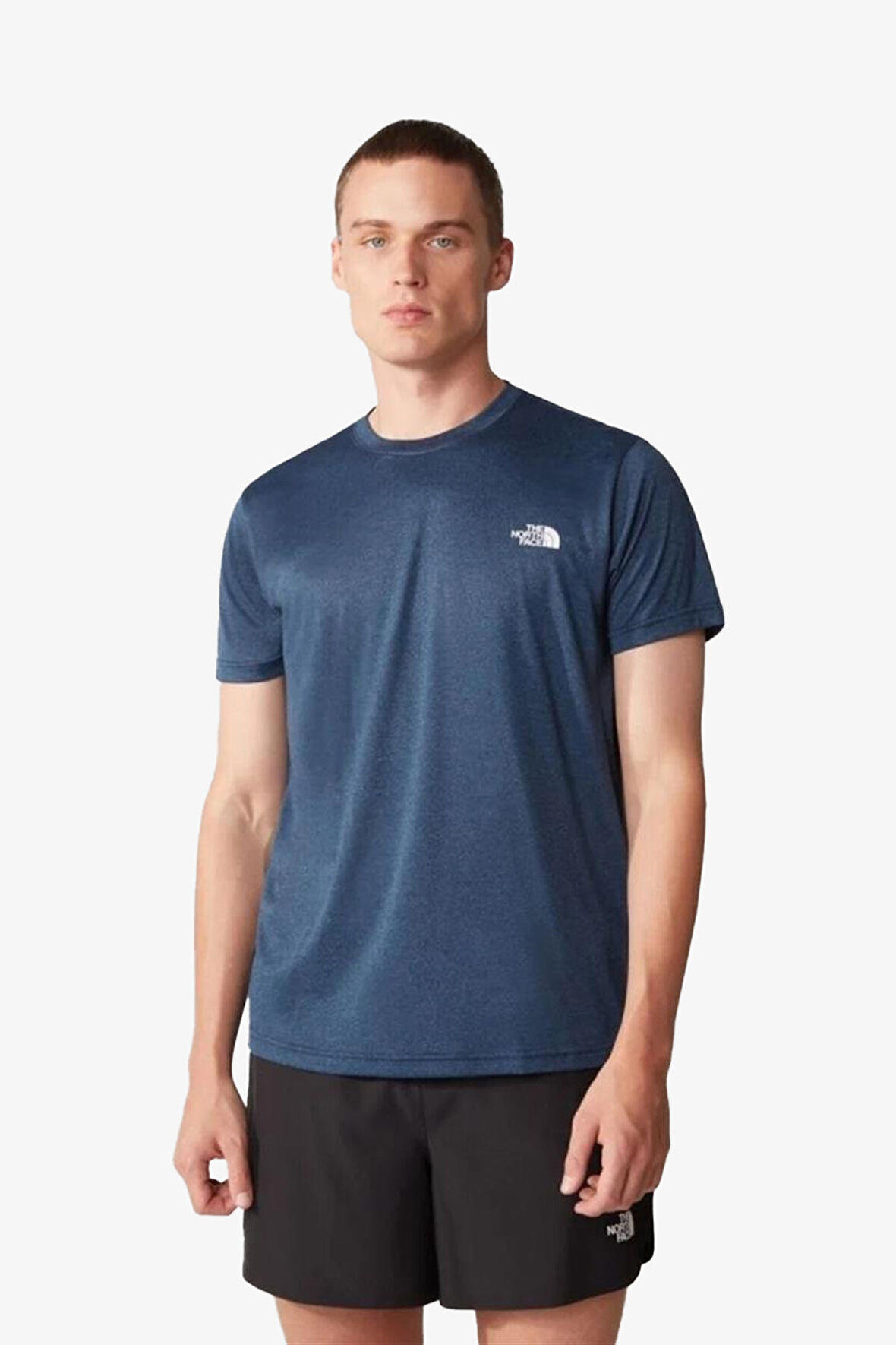 Reaxion Amp Crew Erkek Mavi T-Shirt NF0A3RX3HKW1