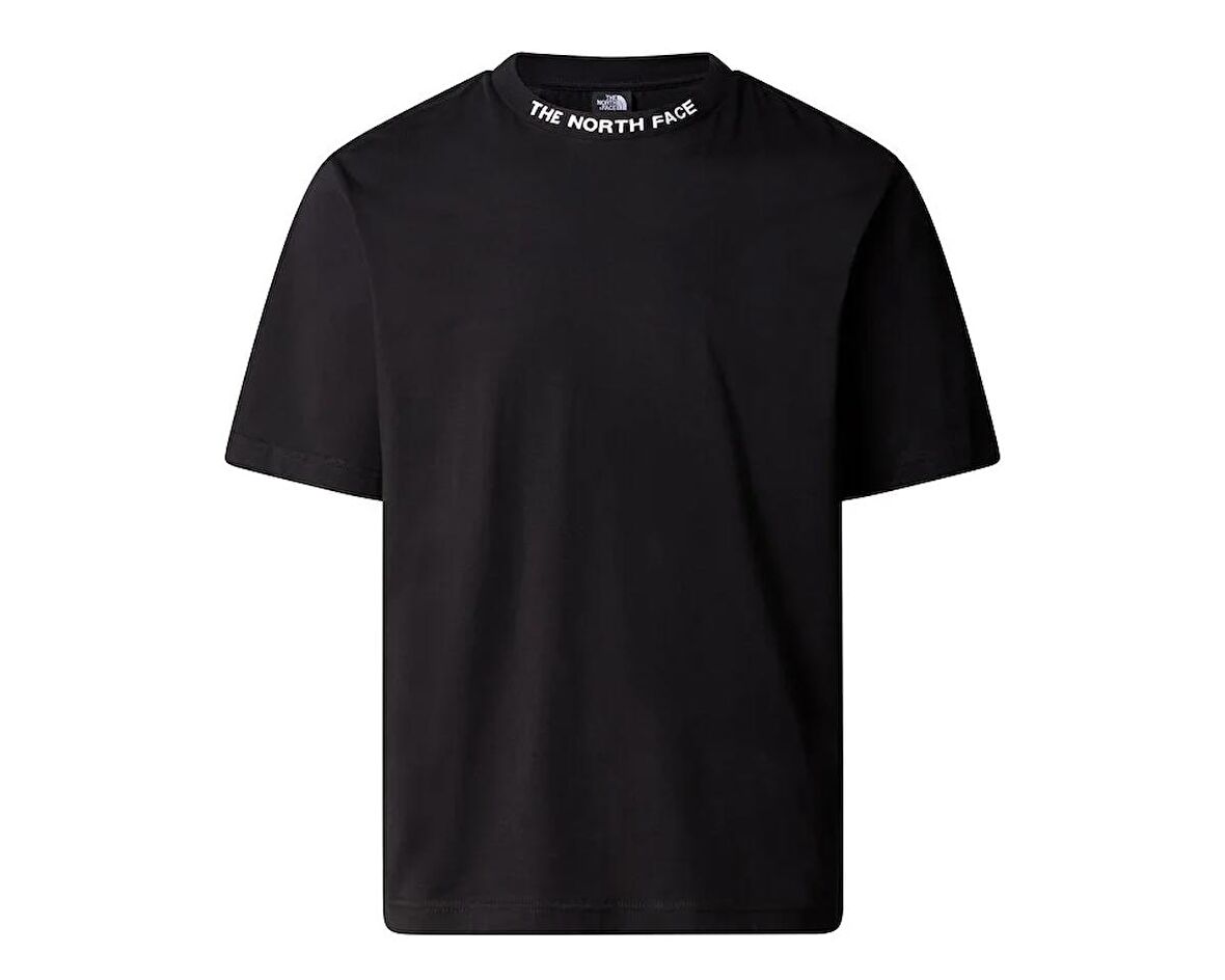 The North Face M S/S Zumu Relaxed Tee Erkek Günlük Tişört NF0A87DDJK31 Siyah