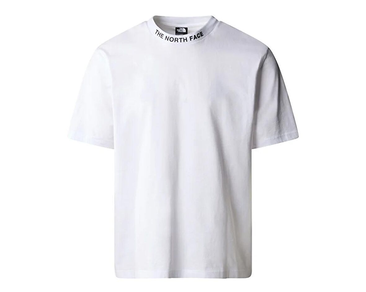 M S/S Zumu Relaxed Tee Erkek Günlük Tişört NF0A87DDFN41 Beyaz