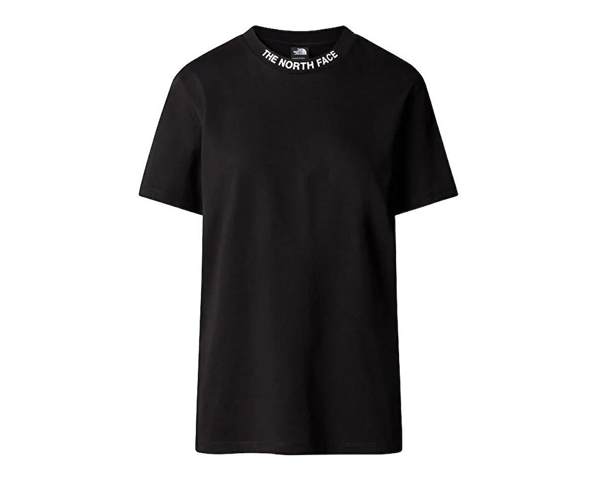 The North Face W S/S Zumu Relaxed Tee Kadın Günlük Tişört NF0A87DJJK31 Siyah