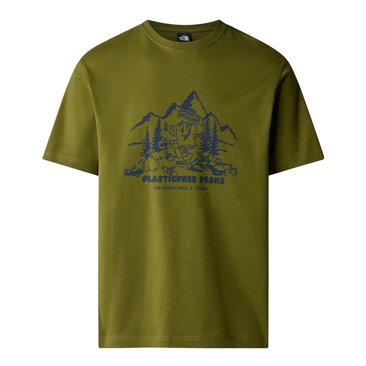 M NATURE S/S TEE Erkek T-Shirt NF0A87DXPIB1
