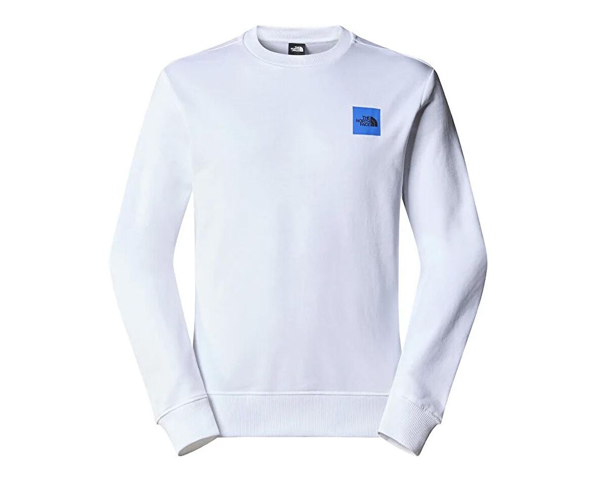 M SS24 Coordinates Crew Erkek Günlük Sweatshirt NF0A87EBFN41 Beyaz