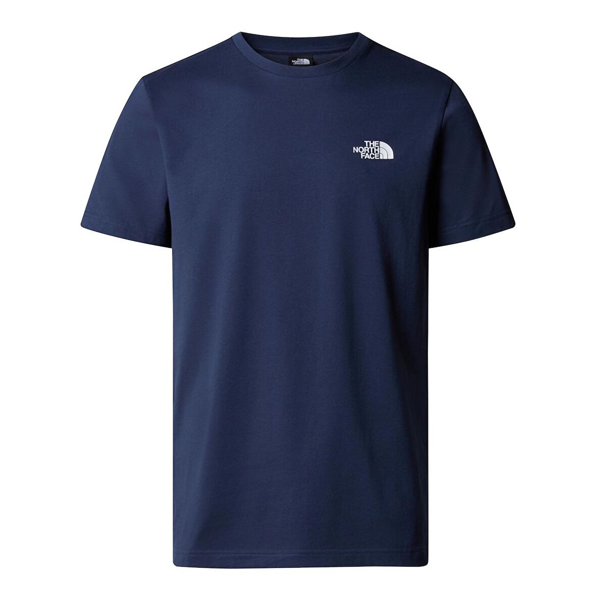 M S/S SIMPLE DOME TEE Navy