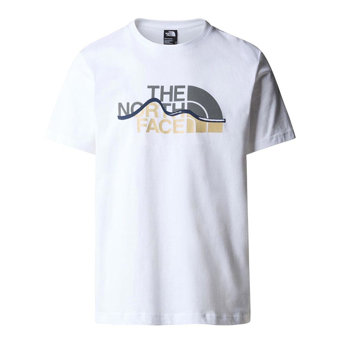 M S/S MOUNTAIN LINE TEE Erkek T-Shirt NF0A87NTFN41