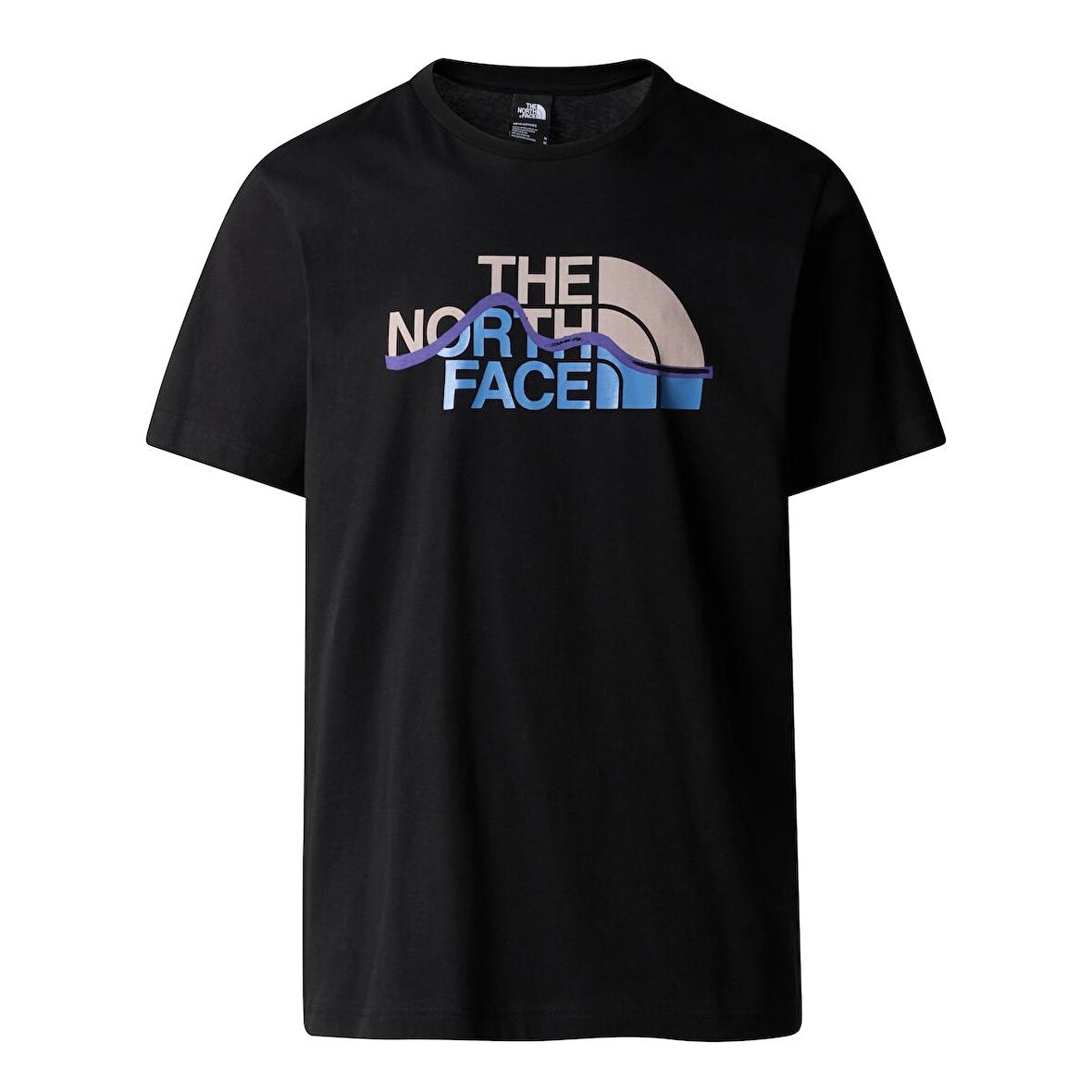 The North Face M S/S Mountain Line Tee Erkek T-Shirt