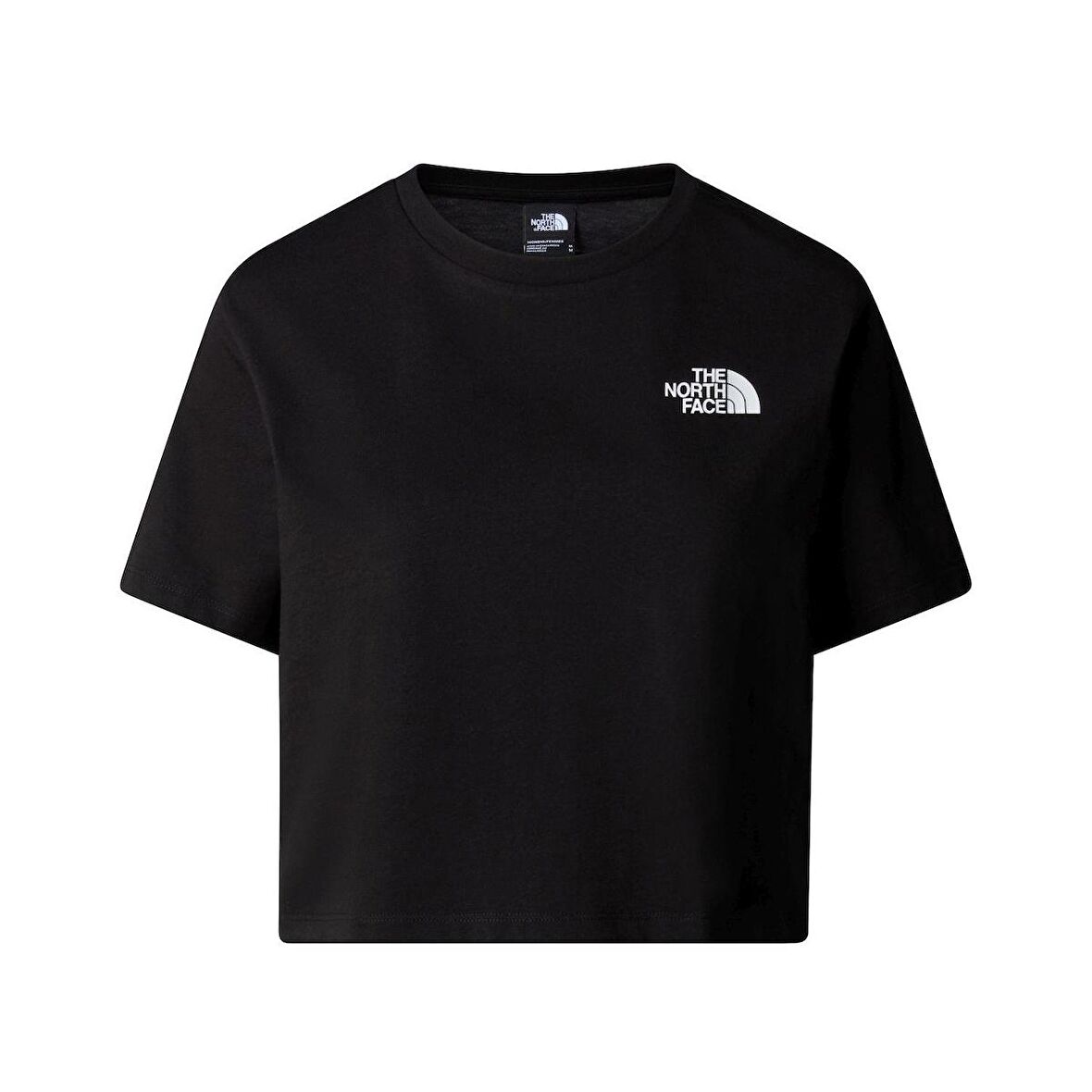 W SIMPLE DOME CROPPED SLIM TEE Bayan T-Shirt NF0A87U4JK31