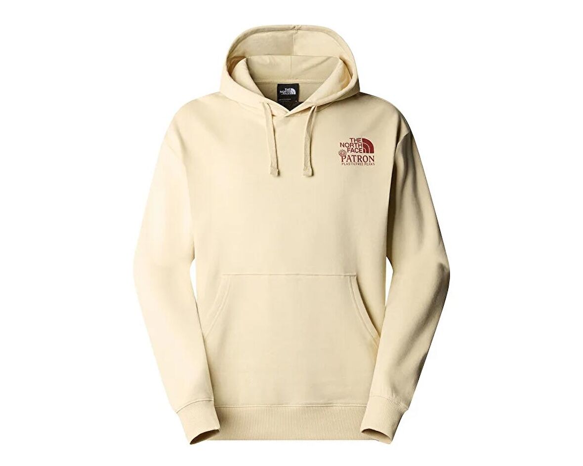 M Nature Hoodie Erkek Günlük Sweatshirt NF0A87DV3X41 Krem