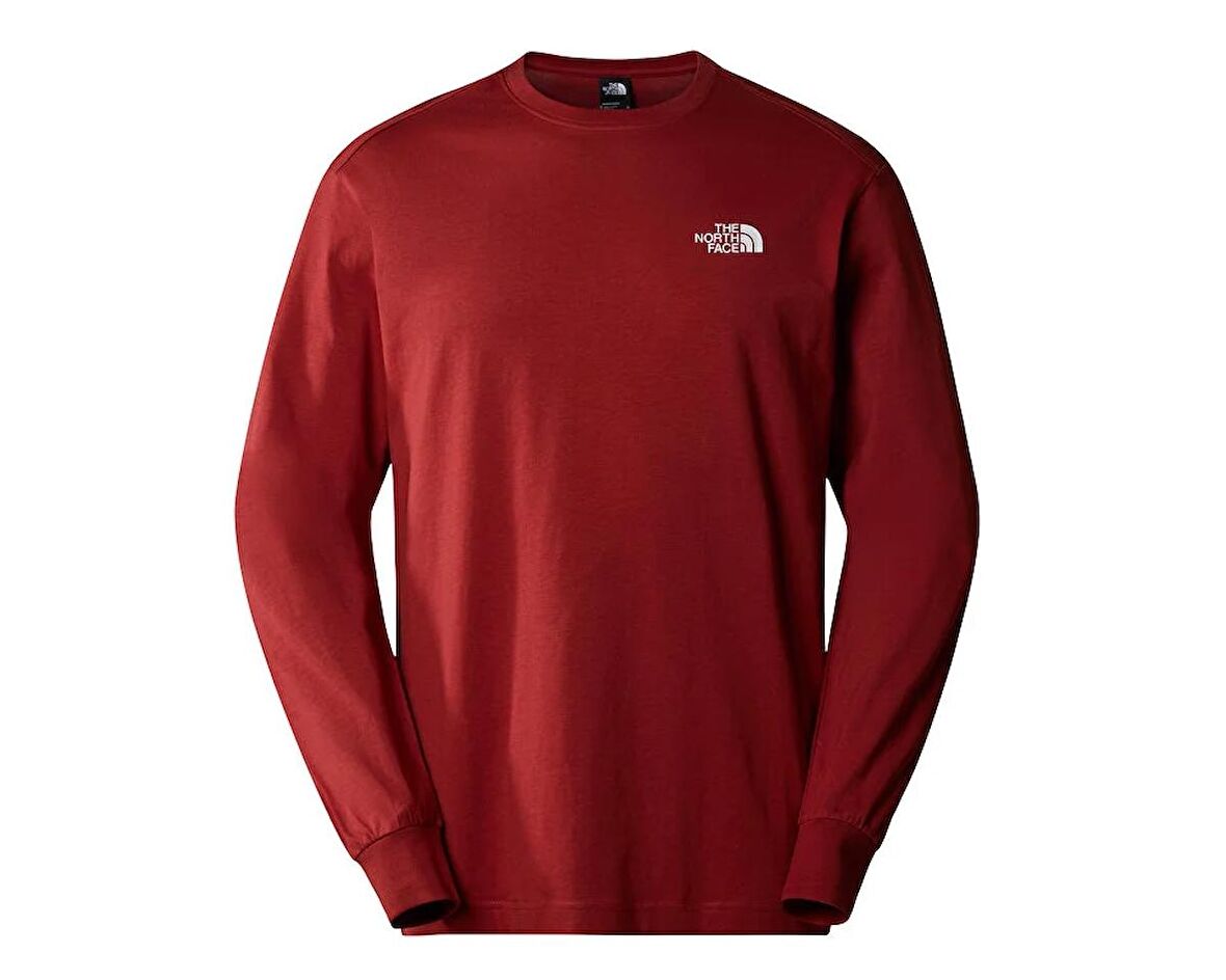 M Outdoor Graphic L/S Erkek Outdoor Sweatshirts NF0A880VPOJ1 Kırmızı