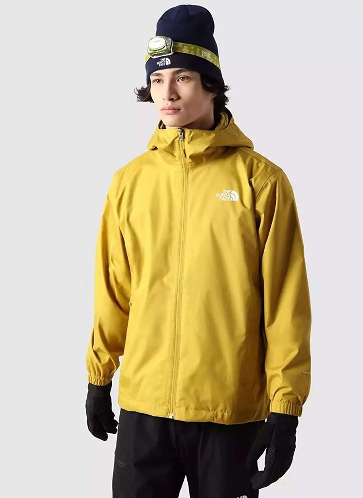 The North Face Sarı Erkek Kapüşon Yaka Normal Kalıp Yağmurluk NF00A8AZQOB1_M QUEST JACKET - EU