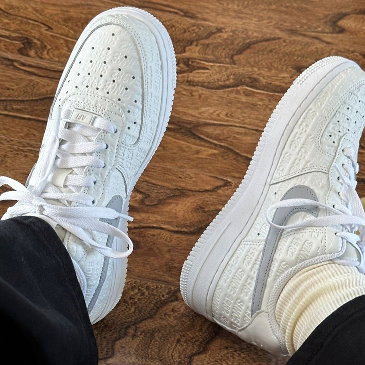 NİKE AİR FORCE 1 '07 LOW 'SINCE 1982' ÖZEL TASARIM KADIN SNEAKER-SPRTX