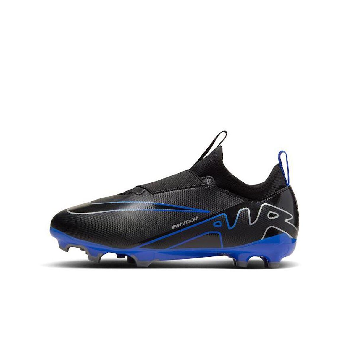 Nike JR ZOOM VAPOR 15 ACADEMY FG/MG SİYAH Çocuk Krampon