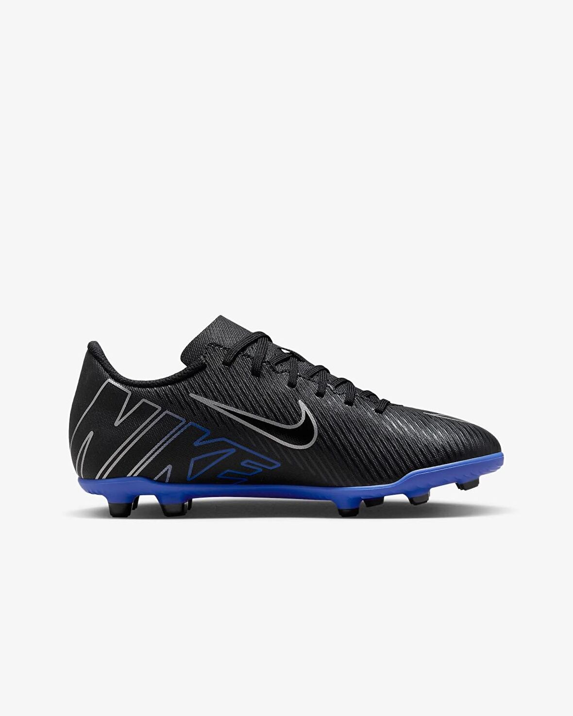 Nike JR VAPOR 15 CLUB FG/MG SİYAH Çocuk Krampon