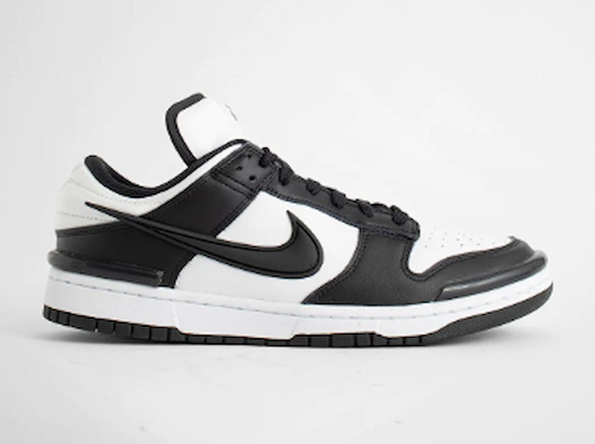 NIKE W DUNK LOW TWIST KADIN SPOR AYAKKABI BEYAZ-SİYAH DZ2794001 B-82