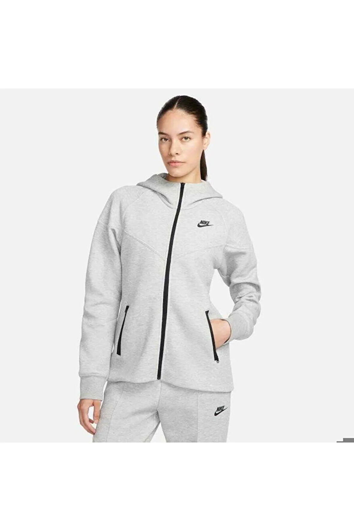 Tech Fleece Full-zip Hoodie Kadın Sweatshirt Fb8338-063